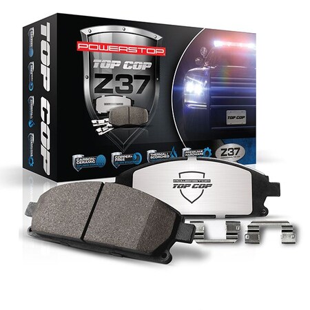 Powerstop Z37 Top Cop Brake Pad, Z37-699 Z37-699